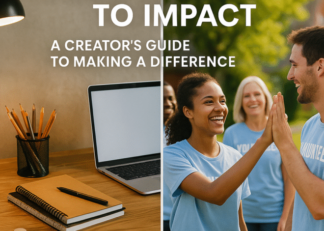 From Idea To Impact: A Creator’s Guide To Making A Difference