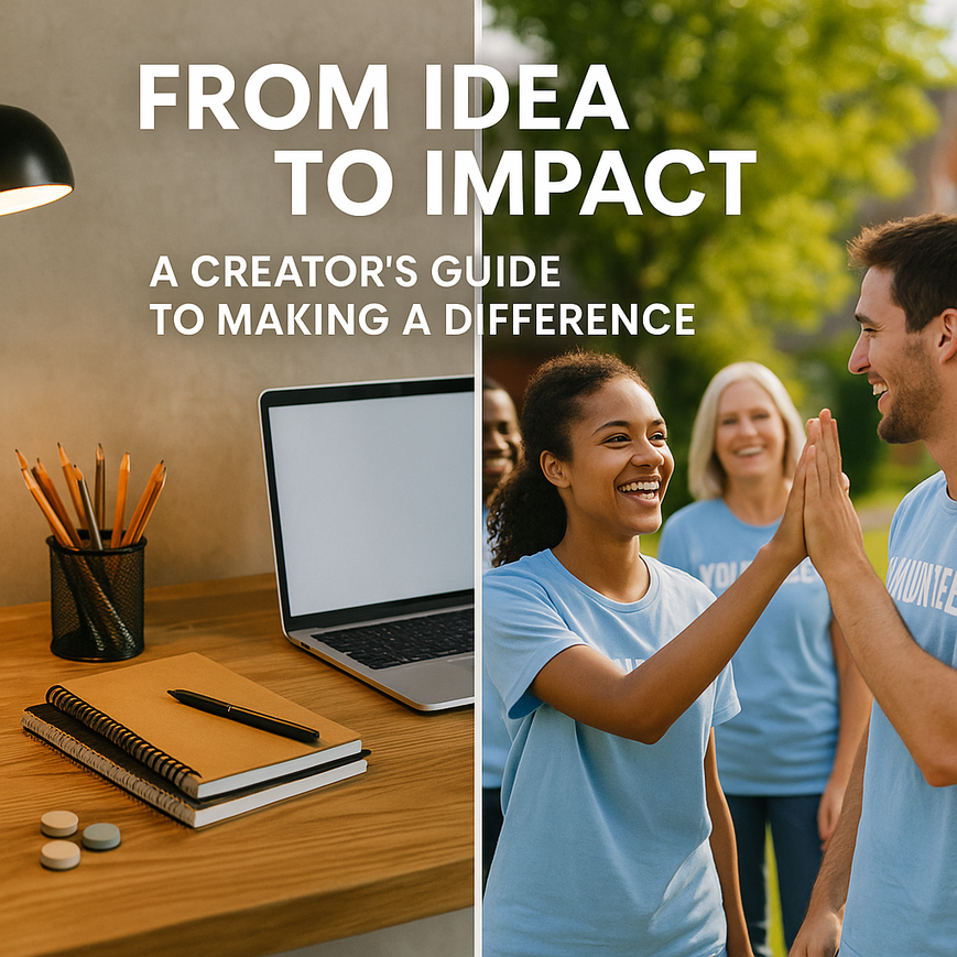 From Idea To Impact: A Creator’s Guide To Making A Difference